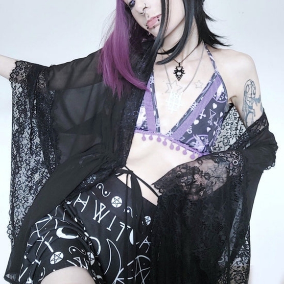 Too Fast Imma Witch Skater Skirt NWT - Picture 5 of 6